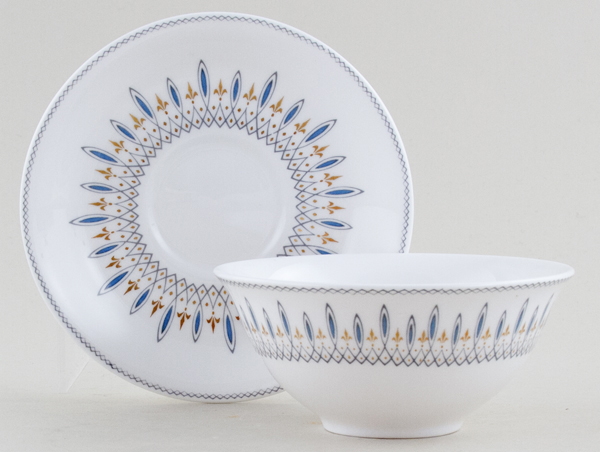 Bowl and Saucer c1960s
